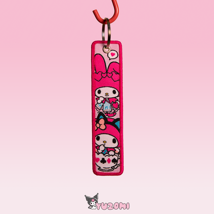 MY MELODY KEYTAG